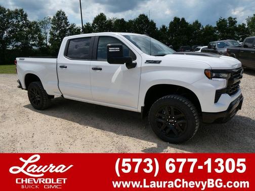 Summit White 2026 Chevrolet Silverado 1500 LT Trail Boss