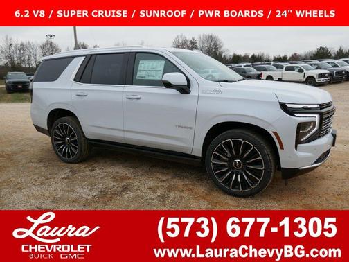 Polar White 2026 Chevrolet Tahoe High Country