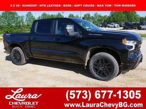 Black 2026 Chevrolet Silverado 1500 RST