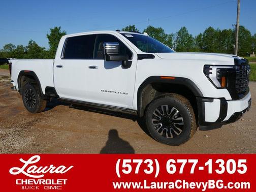 Glacier White 2026 GMC Sierra 2500 Denali Ultimate