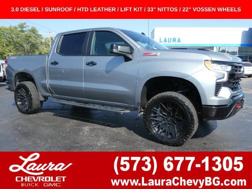 Sterling Gray Metallic 2025 Chevrolet Silverado 1500 LT Trail Boss