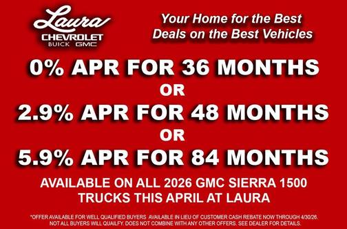 2026 GMC Sierra 1500 AT4