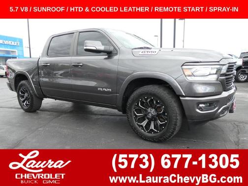 Granite Crystal Metallic Clearcoat 2022 RAM 1500 Laramie