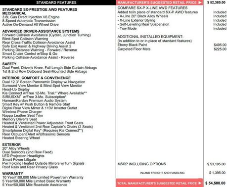 2024 Kia Telluride SX-Prestige X-Line