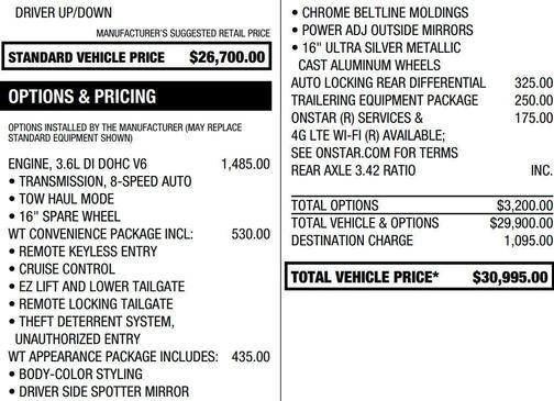 2020 Chevrolet Colorado WT