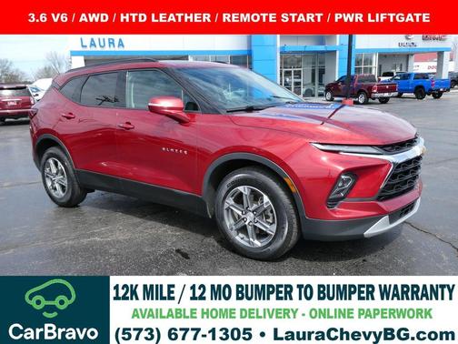 Radiant Red 2023 Chevrolet Blazer 3LT