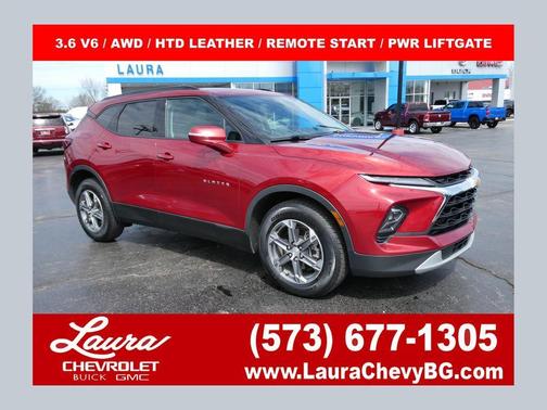 Radiant Red 2023 Chevrolet Blazer 3LT