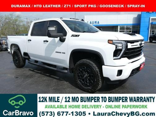 Summit White 2024 Chevrolet Silverado 2500 LT