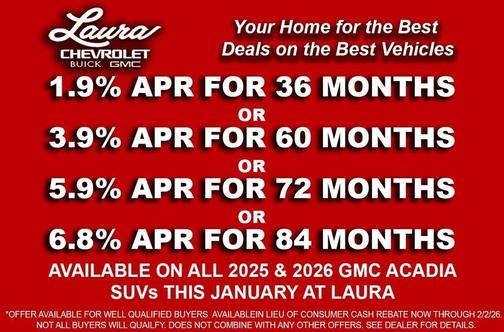 2026 GMC Acadia Elevation