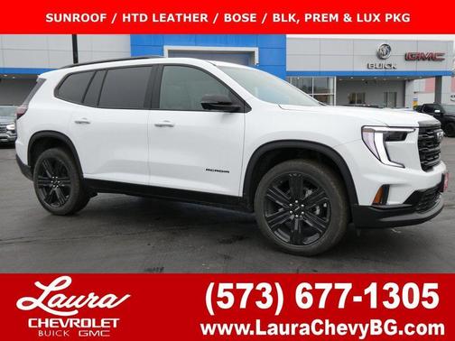 Summit White 2026 GMC Acadia Elevation