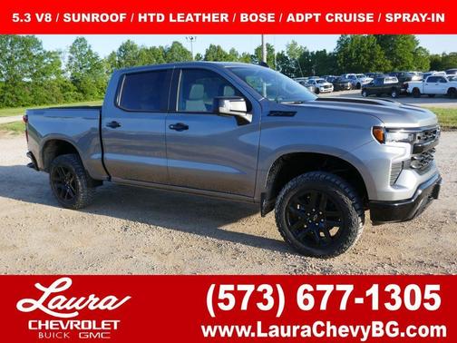 Sterling Gray Metallic 2026 Chevrolet Silverado 1500 LT Trail Boss