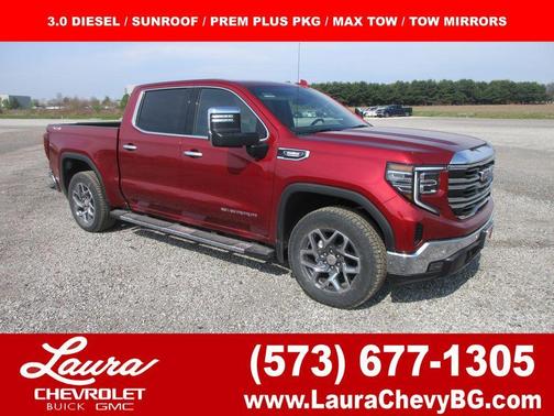 Volcanic Red 2026 GMC Sierra 1500 SLT