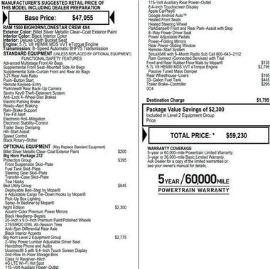 2022 RAM 1500 Big Horn