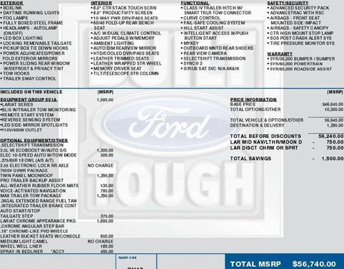 2017 Ford F-150 Lariat