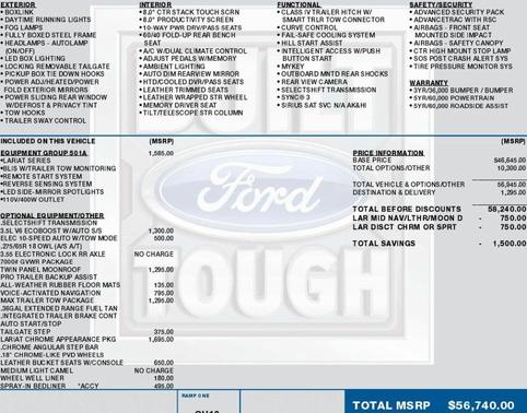 2017 Ford F-150 Lariat