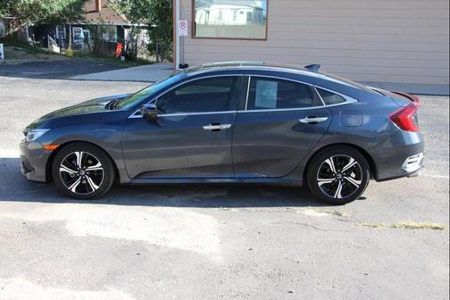 Blue 2018 Honda Civic Touring