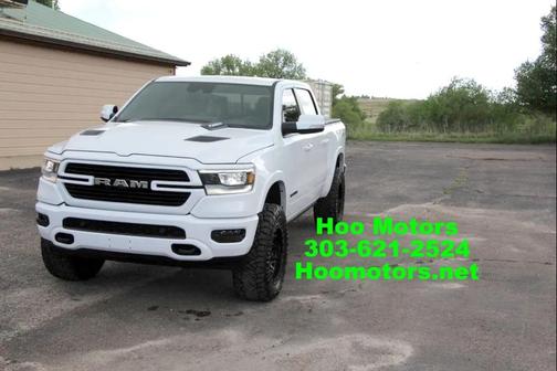 Bright White Clearcoat 2021 RAM 1500 Laramie