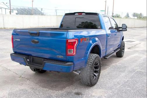 Blue 2016 Ford F-150 XLT