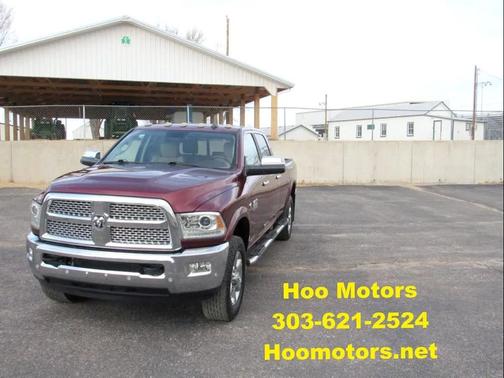 2018 RAM 3500 Laramie Crew Cab 4x4 8' Box