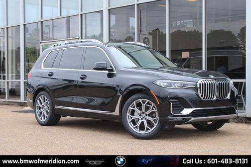 Black Sapphire Metallic 2019 BMW X7 xDrive40i