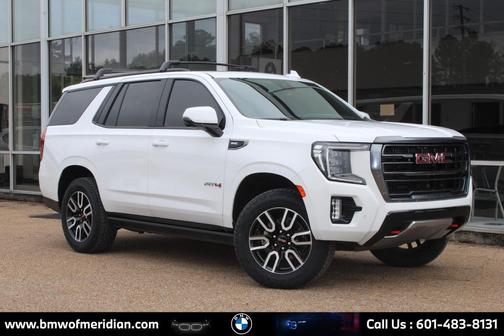 Summit White 2023 GMC Yukon 4WD AT4