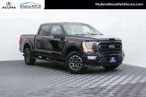 Black Metallic 2021 Ford F-150 XLT