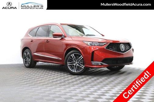 Performance Red Pearl 2026 Acura MDX Advance Package