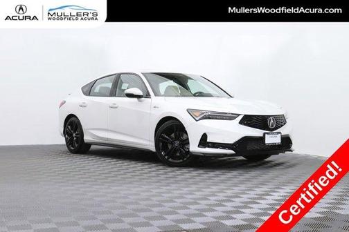 Platinum White Pearl 2026 Acura Integra A-Spec Technology