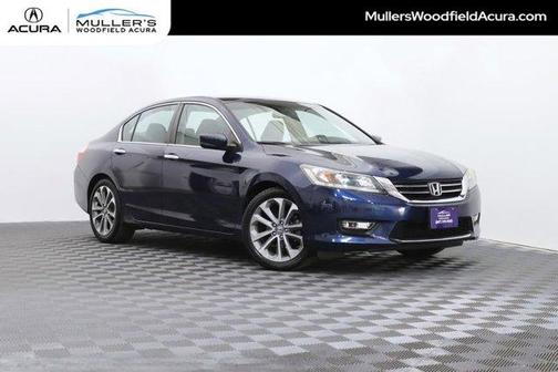 Obsidian Blue Pearl 2013 Honda Accord Sport