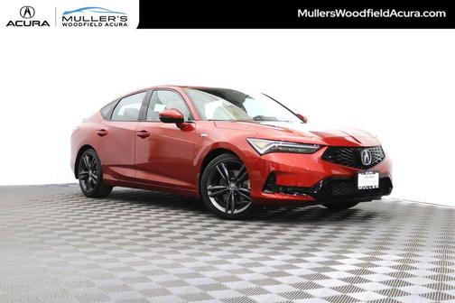 Performance Red Pearl 2024 Acura Integra A-Spec Technology