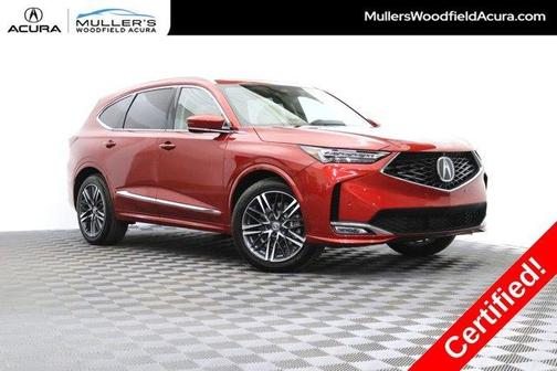 Performance Red Pearl 2026 Acura MDX Advance Package