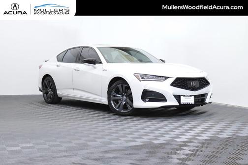 Platinum White Pearl 2021 Acura TLX A-Spec