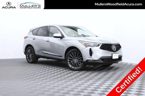 Lunar Silver Metallic 2023 Acura RDX A-Spec Advance Package