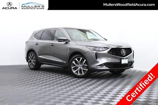 Liquid Carbon Metallic 2024 Acura MDX Technology