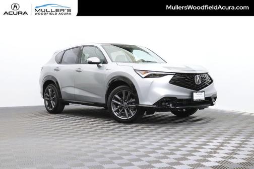 Solar Silver Metallic 2025 Acura ADX A-Spec