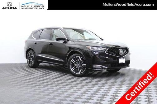 Majestic Black Pearl 2026 Acura MDX Advance Package