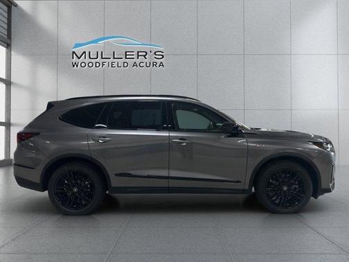 Liquid Carbon Metallic 2026 Acura MDX A-Spec Advance Package