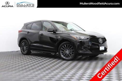 Majestic Black Pearl 2024 Acura RDX A-Spec Advance Package