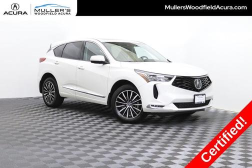 Platinum White Pearl 2025 Acura RDX Advance Package