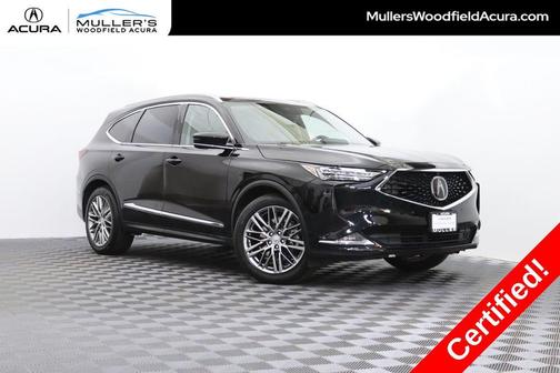 Majestic Black Pearl 2023 Acura MDX Advance