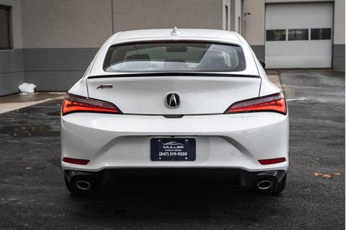 Platinum White Pearl 2026 Acura Integra w/A-Spec Package