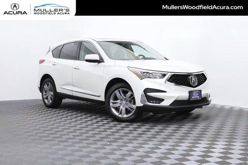 Platinum White Pearl 2020 Acura RDX Advance Package