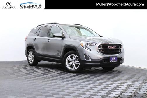 Satin Steel Metallic 2019 GMC Terrain SLE