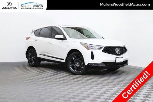 Platinum White Pearl 2023 Acura RDX A-Spec