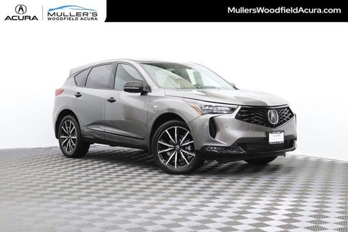 Liquid Carbon Metallic 2025 Acura RDX A-Spec Advance Package