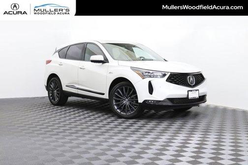 Platinum White Pearl 2023 Acura RDX A-Spec Advance Package