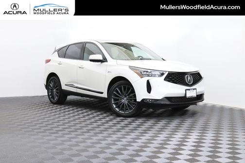 Platinum White Pearl 2023 Acura RDX A-Spec Advance Package