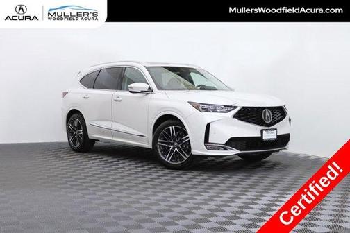 Platinum White Pearl 2026 Acura MDX Advance Package