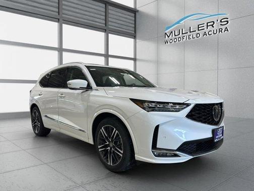 Platinum White Pearl 2026 Acura MDX Advance Package