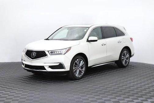 White Diamond Pearl 2017 Acura MDX 3.5L w/Technology Package